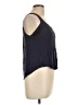 Eyeshadow 100% Viscose Black Sleeveless Blouse Size L - photo 4