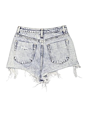 Signature 8 Denim Shorts (view 2)