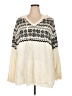 Fashion Bug 100% Acrylic Ivory Pullover Sweater Size 3X - photo 1