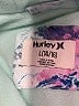 Hurley 100% Polyester Print Blue Snow Jacket Size 14 - 16 - photo 3