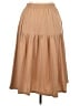 Unbranded 100% Polyester Solid Tan Casual Skirt Size XL - photo 2