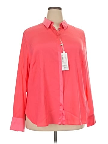 Basler Long Sleeve Silk Top (view 1)