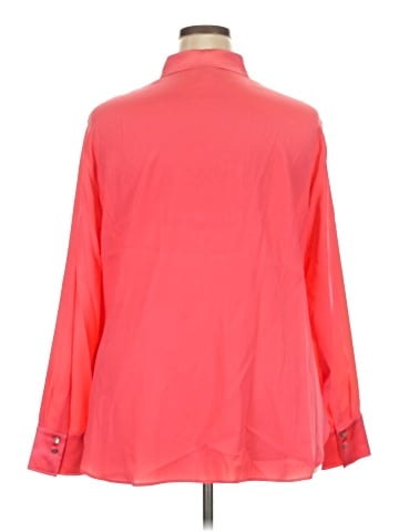 Basler Long Sleeve Silk Top (view 2)