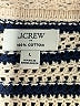 J.Crew 100% Cotton Stripes Ivory Pullover Sweater Size L - photo 7