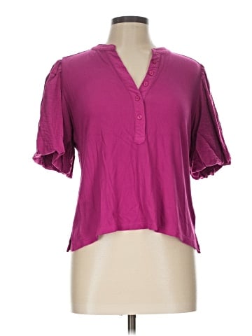 DKNY Short Sleeve Blouse (view 1)