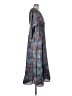 Boemo Paisley Blue Casual Dress Size L - photo 4