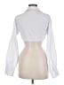 Papaya White Long Sleeve Blouse Size M - photo 2