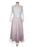 Ann Taylor 100% Polyester Purple Cocktail Dress Size 10 - photo 1