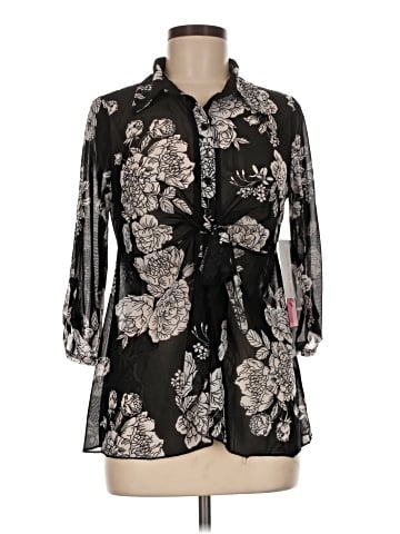 Siren Lily 3/4 Sleeve Blouse (view 1)