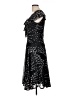 Bice Animal Print Black Cocktail Dress Size 10 - photo 5