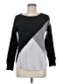 Westbound 100% Acrylic Color Block Black Pullover Sweater Size M (petite) - photo 1