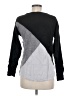 Westbound 100% Acrylic Color Block Black Pullover Sweater Size M (petite) - photo 2
