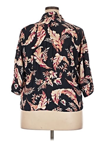 Joie 3/4 Sleeve Button-Down Shirt (view 2)