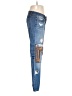 Rewash 100% Cotton Graphic Blue Jeans Size 8 - photo 4