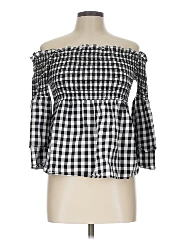 Belle + Sky 3/4 Sleeve Blouse (view 1)