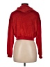 rue21 100% Polyester Red Zip Up Hoodie Size M - photo 2