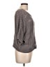 Sweet Romeo 100% Cotton Gray Pullover Sweater Size L - photo 4