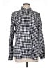 J.Crew Checkered-gingham Blue Long Sleeve Button-Down Shirt Size 12 - photo 1