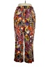 Sunny Leigh Paisley Red Casual Pants Size XL - photo 2
