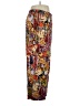 Sunny Leigh Paisley Red Casual Pants Size XL - photo 4