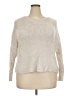 Torrid Metallic Ivory Pullover Sweater Size 2X Plus (2) - photo 1