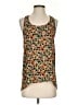 Soprano 100% Polyester Orange Sleeveless Blouse Size S - photo 1