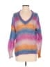 Astr Tie-dye Purple Pullover Sweater Size S - photo 1