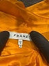FRAME 100% Silk Orange Long Sleeve Silk Top Size XS - photo 7