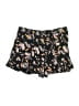 Xhilaration 100% Rayon Floral Black Shorts Size XXL - photo 2