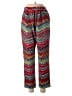 Robert Graham Print Red Casual Pants Size 6 - photo 1