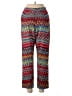 Robert Graham Print Red Casual Pants Size 6 - photo 2