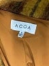 ACOA collection Plaid Brown Coat Size S - photo 6