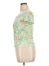 Daisy Fuentes Green Short Sleeve Top Size XL - photo 5