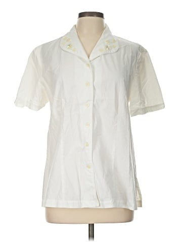 F.L. Malik Short Sleeve Blouse (view 1)