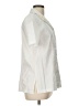 F.L. Malik Ivory Short Sleeve Blouse Size L - photo 4