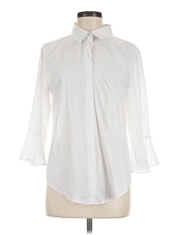 Ethyl 3/4 Sleeve Button-Down Shirt (view 1)