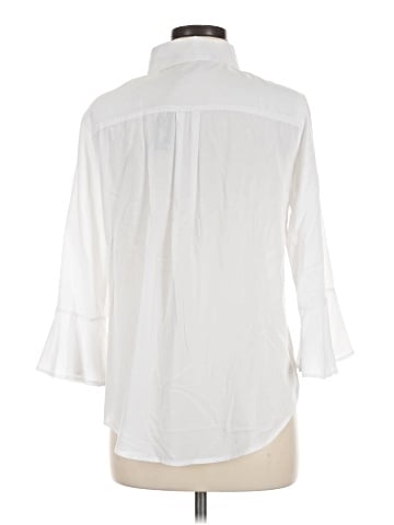 Ethyl 3/4 Sleeve Button-Down Shirt (view 2)