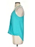 Lily White 100% Polyester Teal Sleeveless Blouse Size S - photo 5