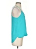 Lily White 100% Polyester Teal Sleeveless Blouse Size S - photo 4