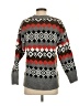 Aqua Argyle Gray Pullover Sweater Size S - photo 2