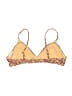 J.Crew Floral Gold Swimsuit Top Size M - photo 2