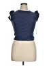 Moa Moa Blue Short Sleeve Top Size XL - photo 1