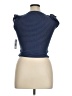 Moa Moa Blue Short Sleeve Top Size XL - photo 2