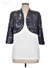 Alex Evenings Silver Kimono Size 14W - photo 1