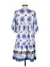 Umgee Print Blue Casual Dress Size S - photo 2