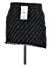 Zara Tweed Black Casual Skirt Size M - photo 2