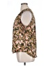 CAbi 100% Polyester Floral Brown Sleeveless Blouse Size XL - photo 5