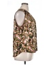 CAbi 100% Polyester Floral Brown Sleeveless Blouse Size XL - photo 4