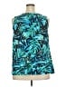 Roaman's 100% Cotton Blue Tank Top Size 18 (L) - photo 2