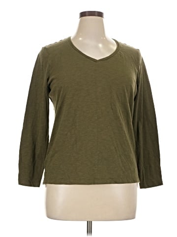 Eddie Bauer 3/4 Sleeve T-Shirt (view 1)